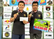 Syafrizal Bakhtiar/Suardi Rebut Juara KU-120 pada Laga Tenis Veteran di Pekanbaru