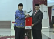 Gubernur Mahyeldi Lantik Andree Harmadi Algamar Sebagai Kepala Biro Umum Setdaprov Sumbar
