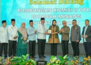 Gubernur Mahyeldi Minta Dukungan Komisi II DPR RI untuk Percepatan Pendistribusian Dana TKD Sumbar