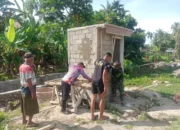 Puasa Bukan Halangan, Satgas TMMD Ke-127 Percepat Pengerjaan MCK dan SAB di Koto Berapak