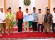 Safari Ramadan Wako Zulmaeta dan Wawako Elzadaswarman ke Masjid Muhsinin Tigo Koto Diate