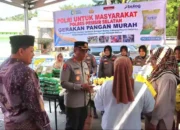 Ketua DPRD Darmansyah Apresiasi Operasi Pasar Pangan Murah di Polres Pessel