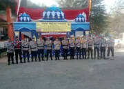 Kapolres Pesisir Selatan Kunjungi Pos Pelayanan Pengamanan Lebaran di Carocok Painan