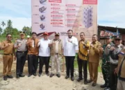 Wako Fadly Amran dan Sestama BNPB Hadiri Peletakan Batu Pertama Huntap Mandiri di Kuranji