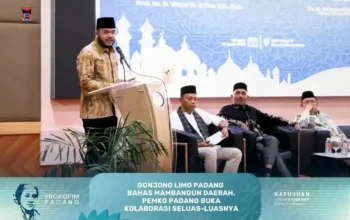 Hadiri Halal Bihalal Gonjong Limo, Fadly Amran : Mari Bersama-sama Membangun Kota Padang