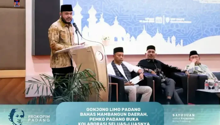 Hadiri Halal Bihalal Gonjong Limo, Fadly Amran : Mari Bersama-sama Membangun Kota Padang