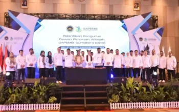 Pengurus GAPEMBI Sumatera Barat Sumbar Periode 2025–2030 Dilantik, Wako Fadly Amran Ketua Dewan Pembina