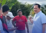 Bukti Perjuangkan Aspirasi Masyarakat, Doni Harsiva Tinjau Irigasi Batang Bayang