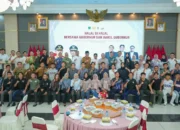 Hadiri Halal Bihalal KONI, Mahyeldi Ajak Insan Olahraga Sukseskan Porprov 2026