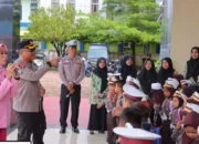 Kenalkan Tertib Berlalu Lintas Sejak Usia Dini, Murid TK Kemala Bhayangkari Kunjungi Mapolres Pessel
