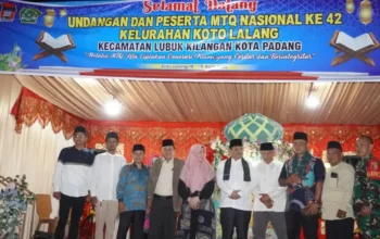 Pembukaan MTQ Nasional ke-42 Tingkat Kelurahan Koto Lalang Berlangsung Meriah