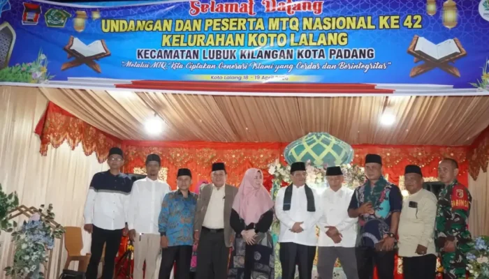Pembukaan MTQ Nasional ke-42 Tingkat Kelurahan Koto Lalang Berlangsung Meriah