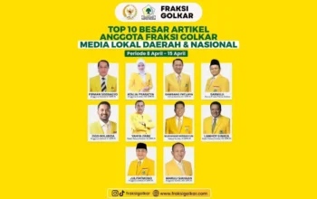 Anggota Komisi V DPR RI Zigo Rolanda Tembus Top 10 Fraksi Golkar, Kiprah di Sumbar Tuai Pujian
