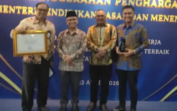 BBPMP Sumbar Terima Anugrah Penghargaan Kemendikdasmen Kategori Informatif Tahun 2025