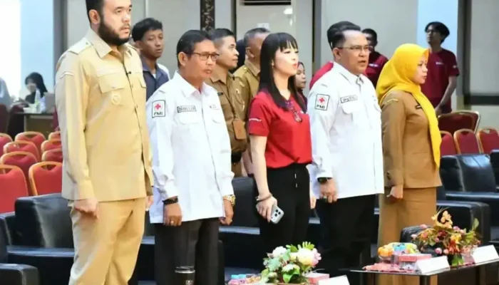 Dihadiri Wako Fadly Amran, Kolaborasi Bank Mestika – KSR PMI UNP Targetkan 2.000 Kantong Darah Pada Aksi Donor Massal