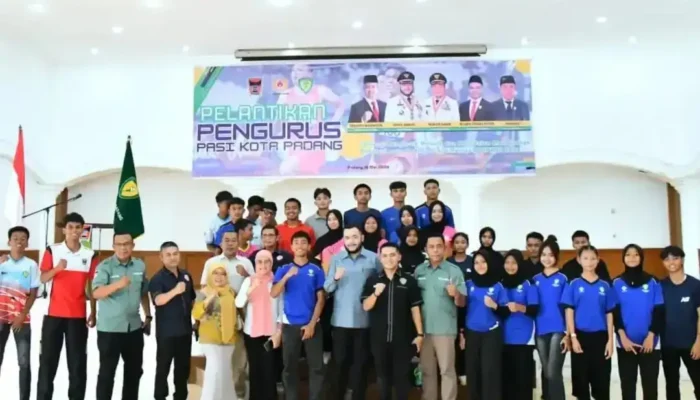 Pengurus PASI Kota Padang 2025-2029 Dilantik, Fadly Targetkan Juara Umum Porprov