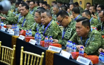 Dankodaeral II Hadiri Apel Komandan Satuan TNI Tahun 2026 di Universitas Pertahanan