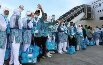 208 CJH Asal Pesisir Selatan Senin Siang Berangkat Menuju Asrama Haji Padang