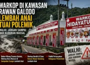 Belum Hilang Trauma Galodo, Warkop Baru Muncul di Sempadan Sungai Lembah Anai