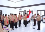 Ketua Kwarcab Payakumbuh Kukuhkan Saka Pramuka Rintisan Yogaswara