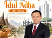 Muslim M Yatim Salurkan Lima Sapi Kurban dan Bergabung di 37 Lokasi Penyembelihan
