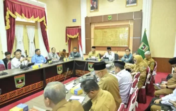 Gubernur Mahyeldi Paparkan Progres Pengembangan Ekonomi dan Keuangan Syariah di Sumbar dalam Rapat KNEKS