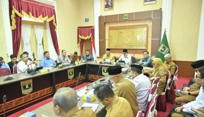 Gubernur Mahyeldi Paparkan Progres Pengembangan Ekonomi dan Keuangan Syariah di Sumbar dalam Rapat KNEKS