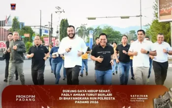 Wako Fadly Amran Buka “Road to Police Women Run 2026” di Polresta Padang