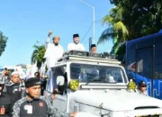 Sambut Tahun Baru Islam 1448 H, Wako Fadly Amran Lepas Ribuan Peserta Parade Tauhid di Kota Padang