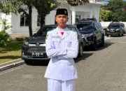 Fadhil, Siswa MAN 2 Padang Jadi Pengibar Bendera Hari Lahir Pancasila Tingkat Sumbar