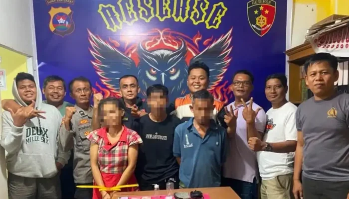 Kapolsek Linggo Sari Baganti Pimpin Penangkapan Tiga Pengedar Narkoba Lintas Kecamatan