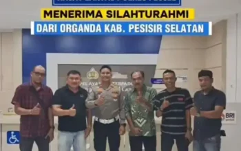 Perkuat Sinergitas, Kasat Lantas Terima Silaturahmi Pengurus Organda Pessel