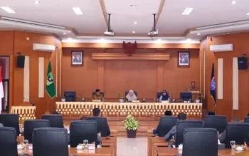 Wawako Elzadaswarman Hadiri Rapat Paripurna DPRD Penyampaian Pemandangan Umum Fraksi Tiga Ranperda