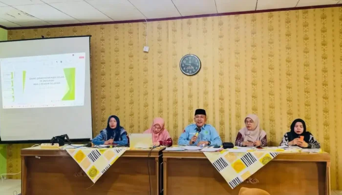 MAN 2 Pessel, Gelar Rapat Genap TP 2025/ 2026