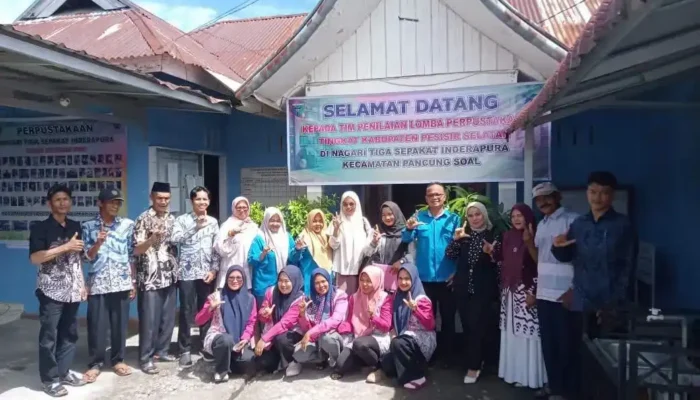 Wujudkan Visi Bupati Hendrajoni, Dinas Perpusip Pessel Adakan Penilaian Pustaka Nagari