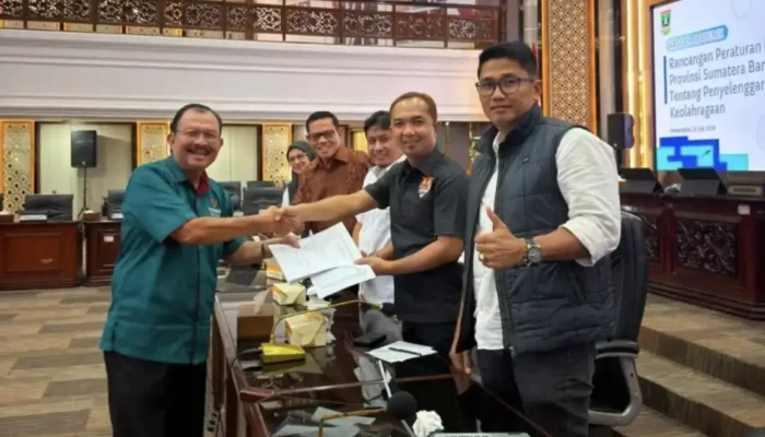 Sumbar Revisi Regulasi Keolahragaan, Pembaharuan Perda Sedang Dibahas