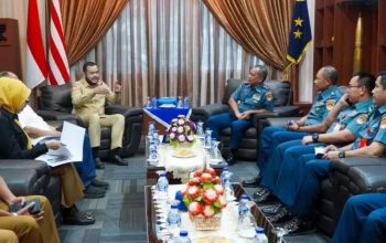 Wali Kota Padang Fadly Amran Kunjungan Kerja ke Markas Kodaeral II