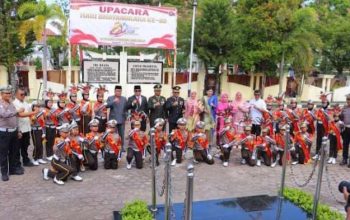 Potcil Binaan Sarlantas Polres Pessel Tampil Memukau, Semarakan Hari Bhayangkara Ke-80