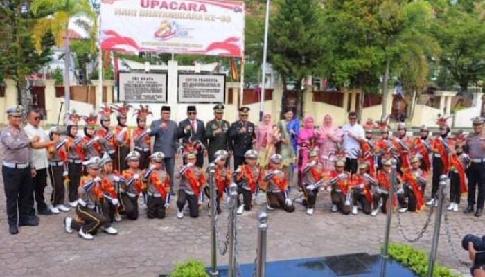 Potcil Binaan Sarlantas Polres Pessel Tampil Memukau, Semarakan Hari Bhayangkara Ke-80