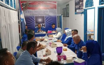 Rapat Konsolidasi PAN Pasaman, Muzli M. Nur Targetkan 5 Kursi DPRD