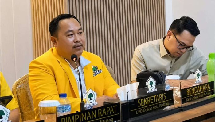 Jelang Muscam, Erizal Minta Kader Golkar Padang Solid dan Dekat dengan Masyarakat