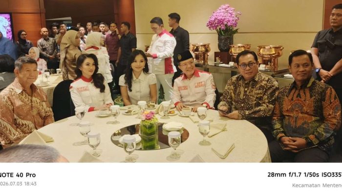 Hashim Djojohadikusumo Lantik Pengurus Srikandi Jaga Desa se-Indonesia, ABPEDNAS dan SMSI Kerja Sama Dukung Program Jaga Desa