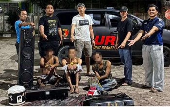 Tiga Pelaku Spesialis Pencurian Rumah Kosong di Painan, Berakhir di Tangan Polisi