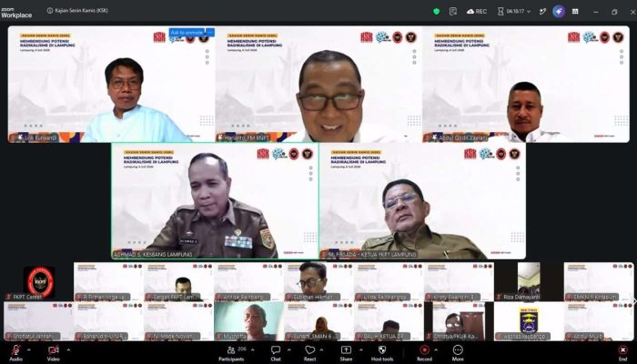 IPR Lampung Naik Menjadi 12,4, FKPT Lampung Ajak Perkuat Literasi Digital dan Falsafah Piil Pesenggiri Cegah Radikalisme