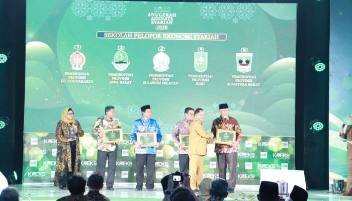 Konsisten Kembangkan Ekonomi Syariah, Sumbar Kembali Torehkan Prestasi Nasional pada Ajang Adinata Syariah 2026
