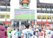 Ribuan Warga Padati Nobar Piala Dunia di Kantor Gubernur, Mahyeldi Pastikan Nobar Berlanjut Hingga Final