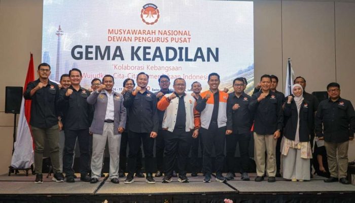 Dilantik sebagai Ketua Umum Gema Keadilan, Rahmat Saleh Ajak Anak Muda Jadi Pemimpin Bangsa