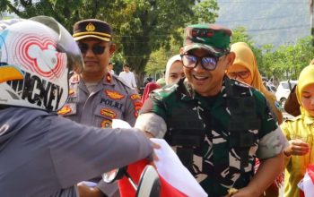 Dandim 0311/Pessel : Mari Kita Kibarkan Bendera Merah Putih Selama Bulan Kemerdekaan