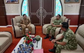 Temui Bupati Hendrajoni, Dandim 0311/Pessel Bahas KDKMP, MBG dan Batalyon TP