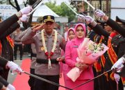 Polres Payakumbuh Gelar Tradisi Welcome and Farewell Parade Sambut Kapolres